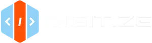 Digitize logo with the word Digitize in white to the right.